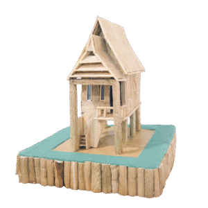 Miniatur Rumah Bugis